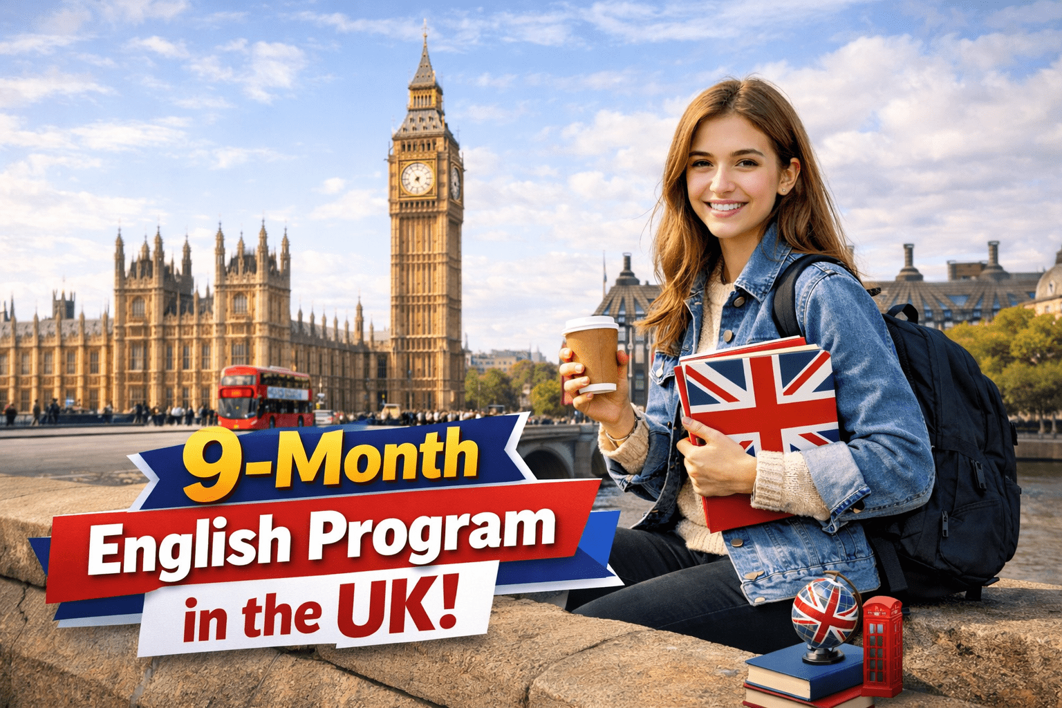 9-Month English Program in the UK Without IELTS