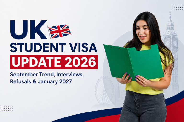 UK Student Visa Update 2026 September Trend, Interviews, Refusals & January 2027 Intake